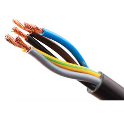 Multi Core Flexible Electrical Cable Polyvinyl Chloride Insulation For Construction