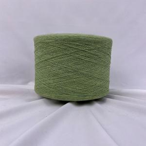 NE 24s/26s Green Cotton Polyester Blended Yarn Recycled Cotton Yarn For Circular