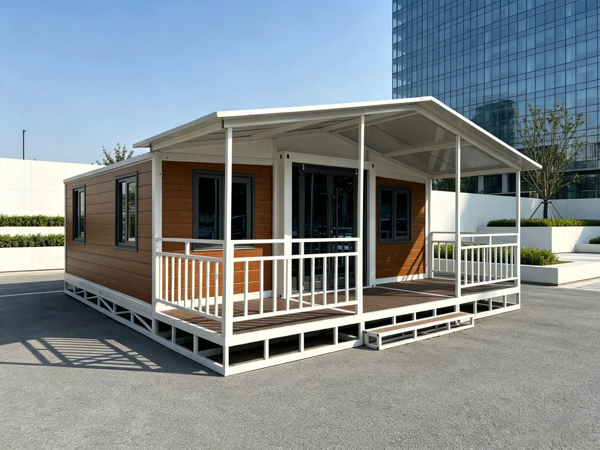 Expandable Container House Portable Modular Building for Temporary Accommodation