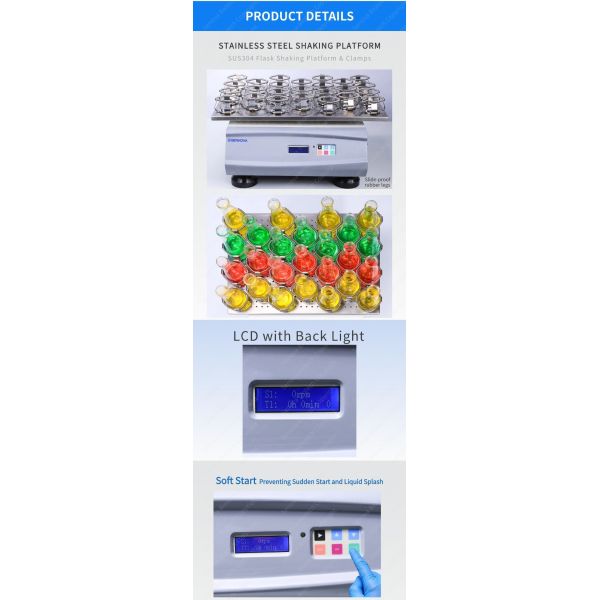 Orbital Linear Switchable Benchtop Laboratory Shaker RS-101