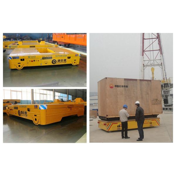 Изготовленная на заказ Trackless моторизованная вагонетка передачи для регуляции заливки формы