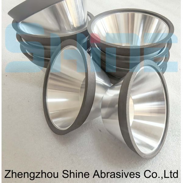 11V9 Resin Bond Diamond Cup Grinding Wheel for Carbide Grinding PCD