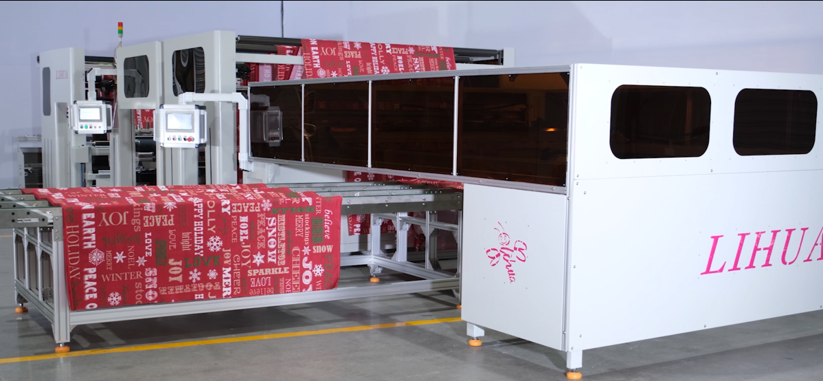 HD Touch Screen Control System for Curtains Blankets Bedding Manufacturing Machinery