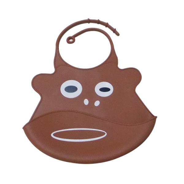 Home Dribble Baby Teething Bibs , Dust Proof Half Sleeve Dribble Proof Bibs