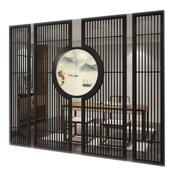 Screen Partition Aluminum Alloy Profiles T6 Entry Grille Living Room