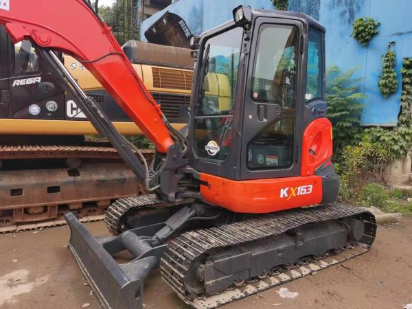 86KW Crawler Excavator Mini Kubota 6 Ton KX163 KX165 KX155 KX161 163 Machine Prices
