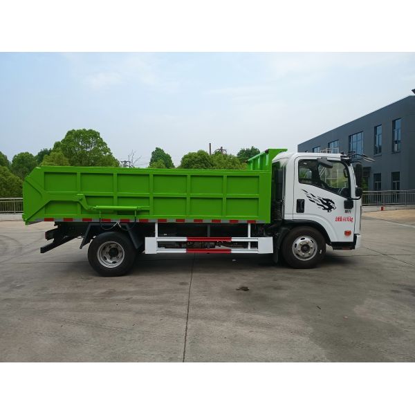 KATELI HTT5040ZXLCDW6 Enclosed Garbage Truck with Euro VI Emission Fully Sealed Cargo Box and Hydraulic Rear Dumping for Urban Sanitation