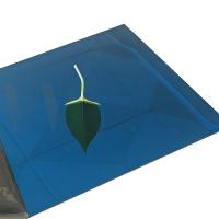 SS 316 316L Chapa de cor de aço inoxidável 1500mmx3000mm Super Espelho Placa de inoxidável azul