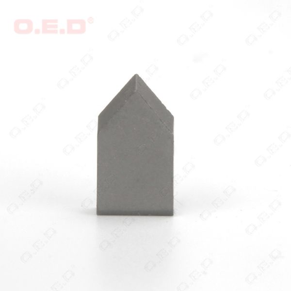 YG8C YG10C YG11C Tungsten Carbide Brazed Tips for CNC machines