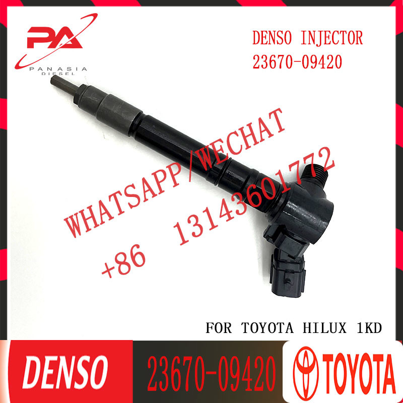 295700-0550 23670-09420 Инжектор топлива для общего железнодорожного транспорта для Toyota Fortuner Hilux Land Cruiser 1GD-FTV ENGINE