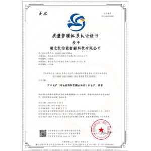Hubei CAILONEN Intelligent Technology Co., Ltd Certifications
