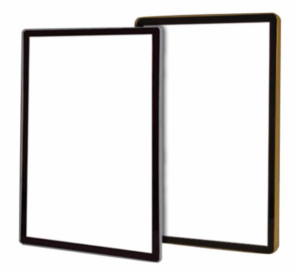 Shopping Mall Chain LED Lighting Box Advertising Magnetic Photo Frame 15mm Thickness