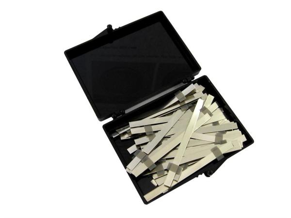 61mm Length 4mm Width Nickel Battery Tab With Adhesive Polymer Tape