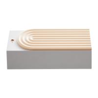 Limpador de vidros ultrassônico digital portátil mini 46kHz com alimentação DC 12V