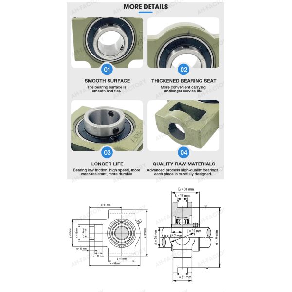 P5 Precision Rating Manufacturing Spherical Simple Bearings SKF Pillow Block Bearing UCT