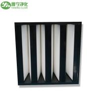 F7 F8 F9 H10 V Bank Filter With ABS Plastic Frame