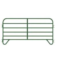 O Pvc revestido galvanizou o gado do metal de 12ft almofada o metal resistente em volta da cerca da jarda do cavalo de Pen Cattle Corral Livestock Farm