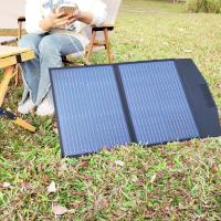 Étanche à l'eau 60w Panneau solaire pliable Station électrique Chargeur de batterie