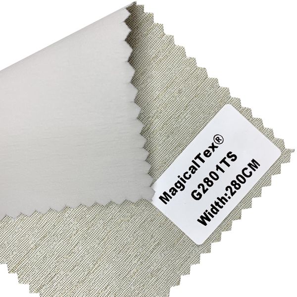 Grey Waterproof Blackout Roller Blinds Fabric Polyester Shades for Roll Up Curtain Block out