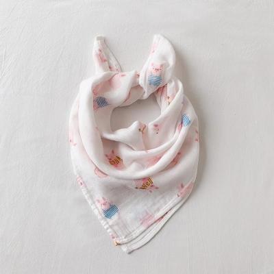 Button Closure Baby Feeding Cloth Infant Baby Bibs Premium Cotton Material