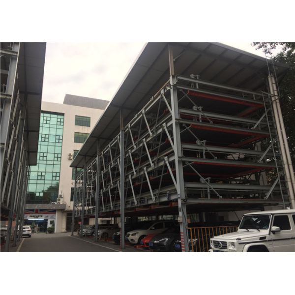 Multi Storey Floor Deck Metal Parking Structures , Car Parking Design Architectu