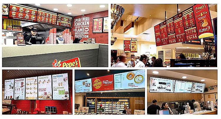 Стена 32 дюймов установила Signage цифров, дисплей Signage лифта для рекламы