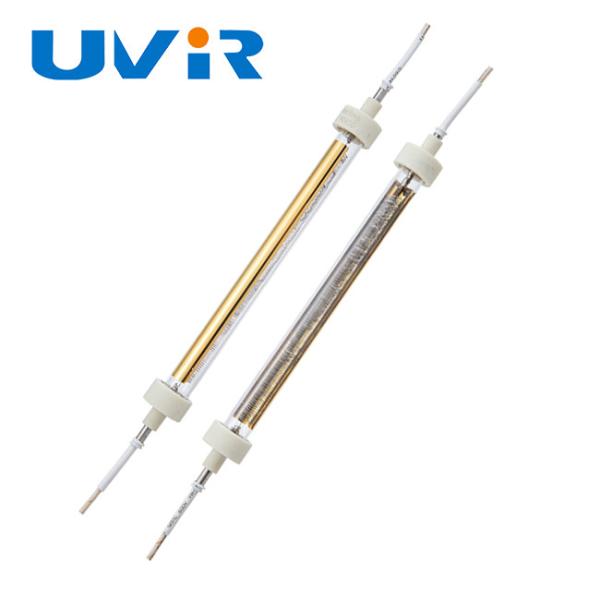 Base des lampes SC05 d'halogène du filament IR de tungstène avec le revêtement d'or