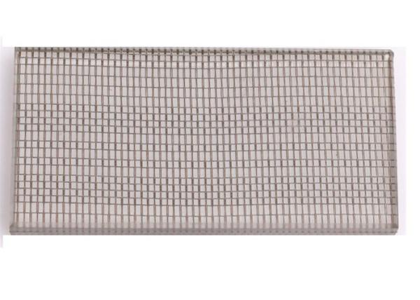 Gold Metallic Mesh Fabric Laminated Glass