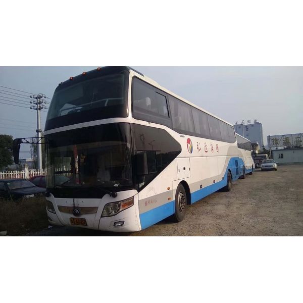 390000KM 49 Seats 2013 Year AC Diesel Weichai 336hp Used YUTONG Buses Coaches