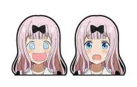 Venta al por mayor Cartoon Die Cut Lenticular Adhesivo de Impresión Personalizada Portátil Ventana del coche 3D Anime Motion Adhesivo