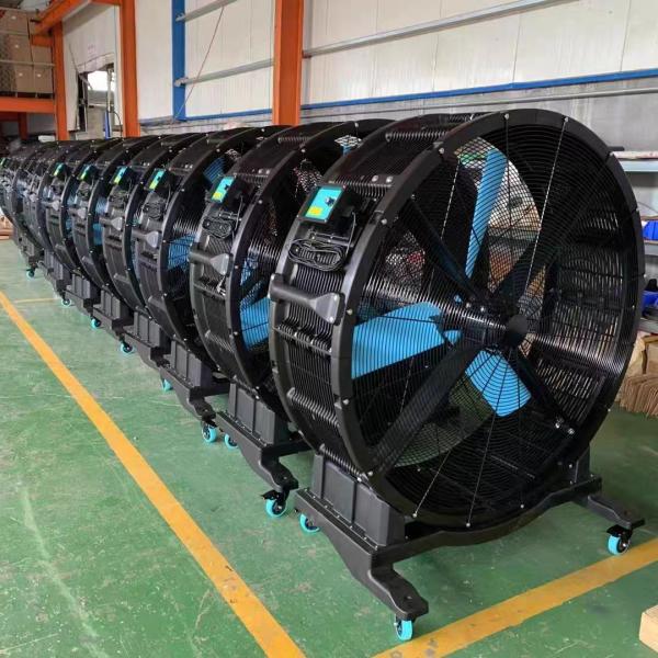 220V Industrial Cooling Fan PMSM Motor Giant Movable Portable Commercial