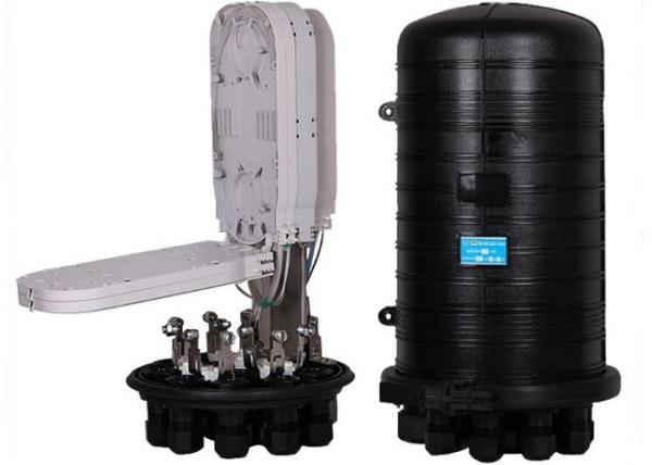 Caixa comum da fibra ótica da abóbada de 264 núcleos plástico do PC do vertical de 498 * de 305mm para FTTH