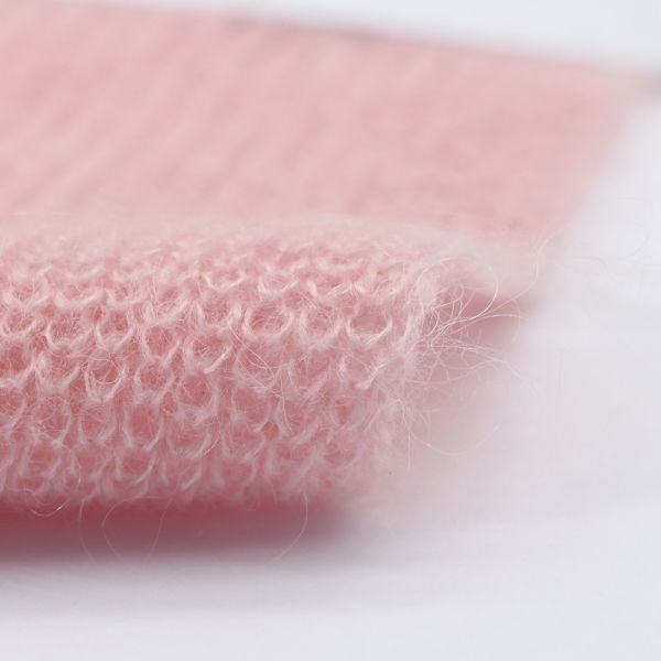 Mercerized Silky Mohair Wool Yarn Blend 1/13NM Moistureproof