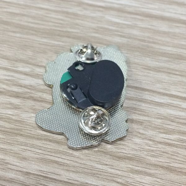 Premium FOLIOT 25th Anniversary Enamel Pin - Silver Plated Commemorative Badge for Corporate Souvenirs