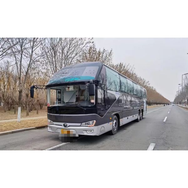 56 Seaters Luxury Coach King Long YU TONG 6148 Diesel Power Low Floor City Bus with Record