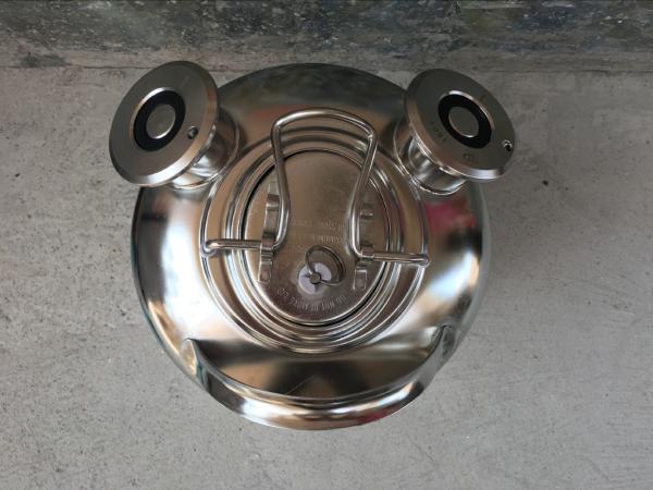 10L cleaning keg with one head or two heads or three heads spears for beer brewing use