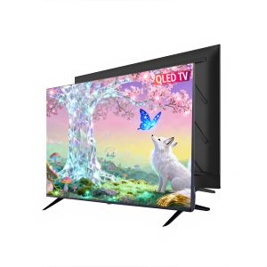 4K UHD LED Smart TV 43/50/55/65/75 Inch QLED Screen Android 120Hz HDR USB 5G WiFi