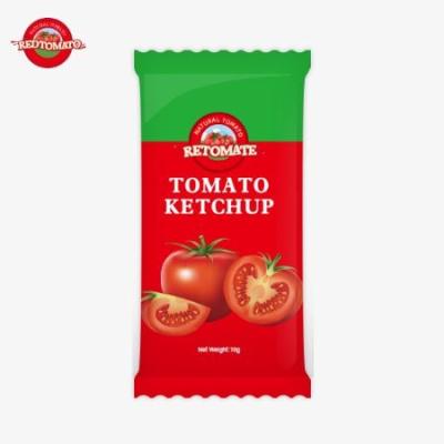 10 gramas de ketchup com sabor ácido e doce e puro sabor natural