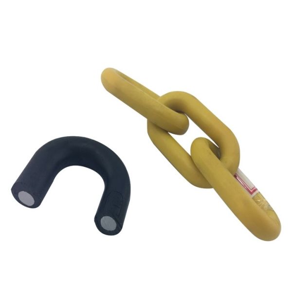Colored Decorative Plastic Coated Steel Link Chain