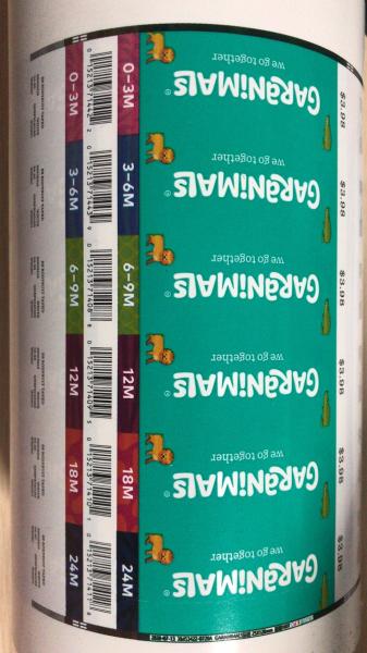800mm Wide Web Inline Printing Machine Four Color With Backside Print
