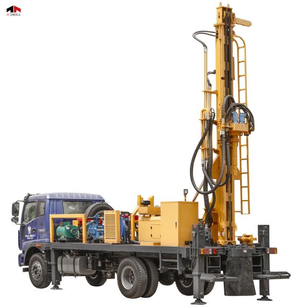 CSD200 4x4 Truck Mounted Water Well Drilling Rig Borehole Machine