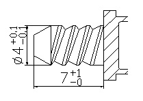 Resistor Type Spark Plugs / Spark Plug Resistor TY0027B04 High Mechanical Strength