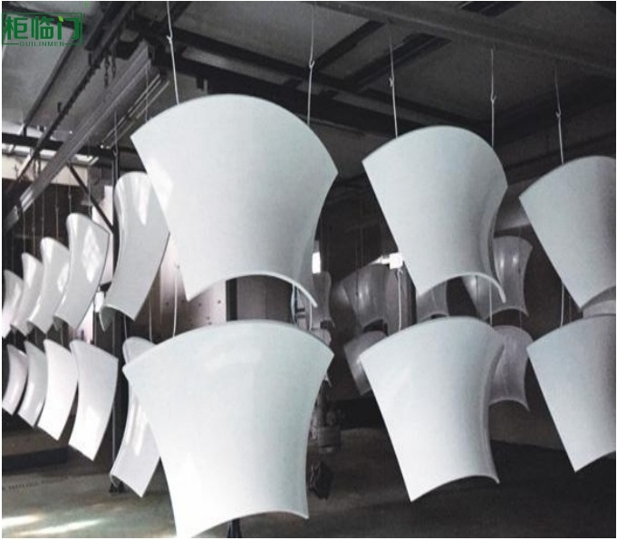Hyperbolic Aluminum Decorative Sheet Panel For Indoor Wall Outdoor Facade