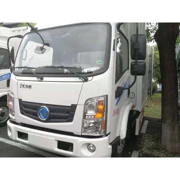 EQ5040EV Dongfeng EVElectric box truck 5950 X 2250 X 3000MM Lithium Iron Battery 81/108KWH Range 220KM