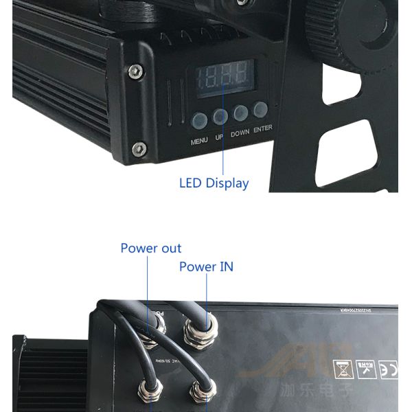 Шайба стены СИД IP65 7*30W RGB со снабжением жилищем литого алюминия плашки