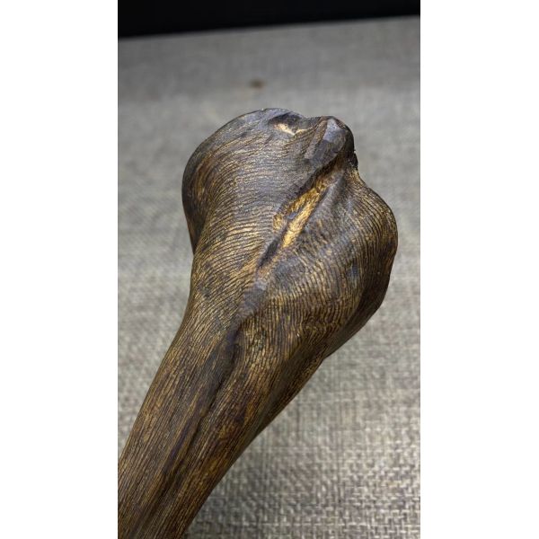 Qi Nan Agarwood Chunks Wooden Handle Piece Car Small Hanging