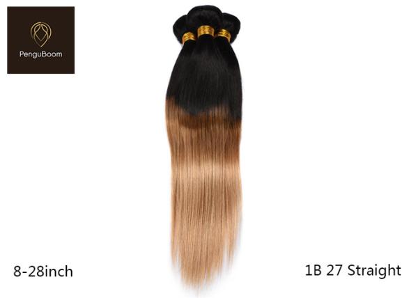 No Knot 1b 27 ST Colored Human Hair Bundles Water Friendly