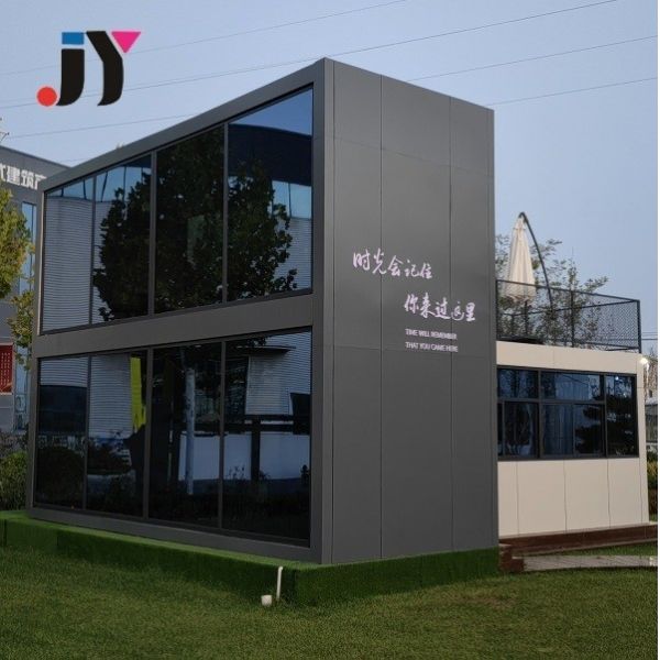 50-80m2 Mobile Home Forming with Hot-Rolled Steel Guest House DIY Garden Micro Cottage