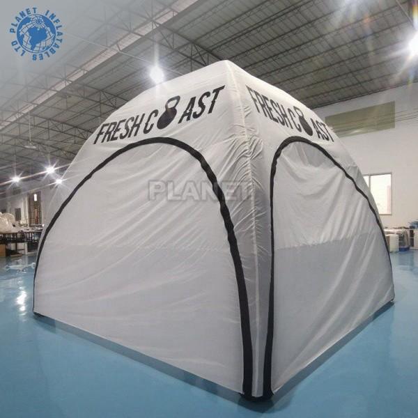 Tenda de aranha inflável para o exterior Tenda de exposição comercial de PVC Tenda de publicidade hermética