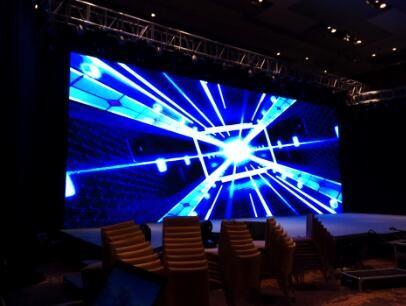 P3.91 P4.81 P5.95 P6.25 Flexible LED Display Screen , Curved LED Video Wall